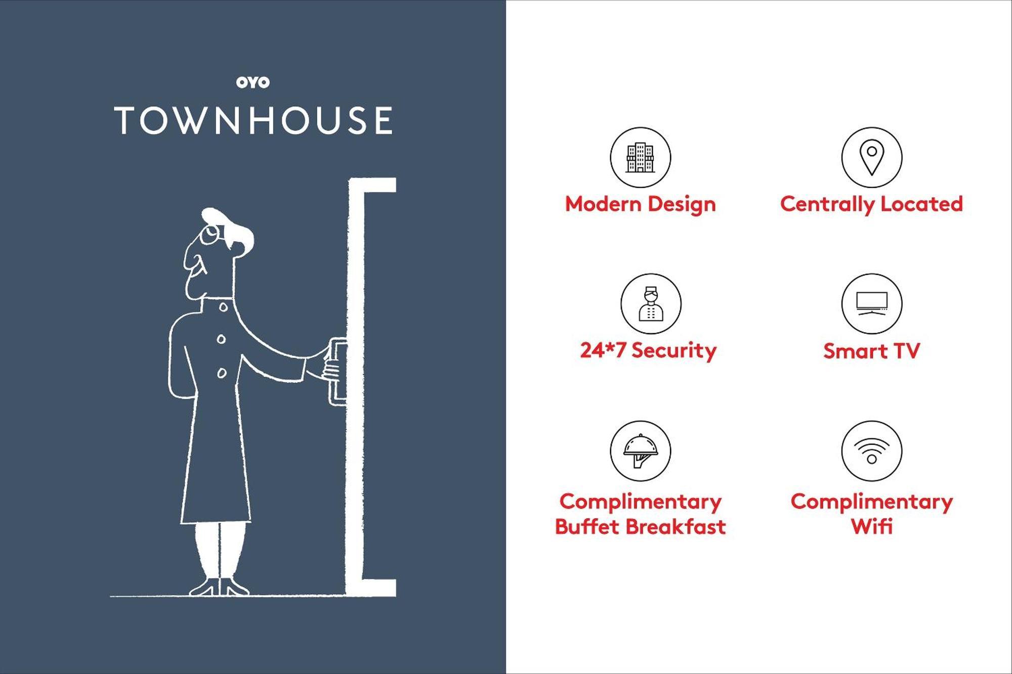 Townhouse Rumaisa Indirapuram Exterior foto